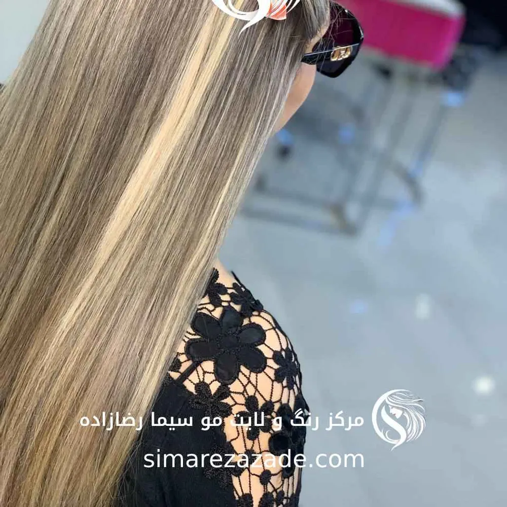 رنگ و لایت مو